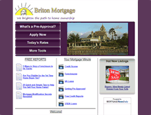 Tablet Screenshot of britonmortgage.com